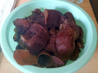 Auricularia auricula-judae – Judasohr, 650 g Judasohren, fertig zum Trocknen